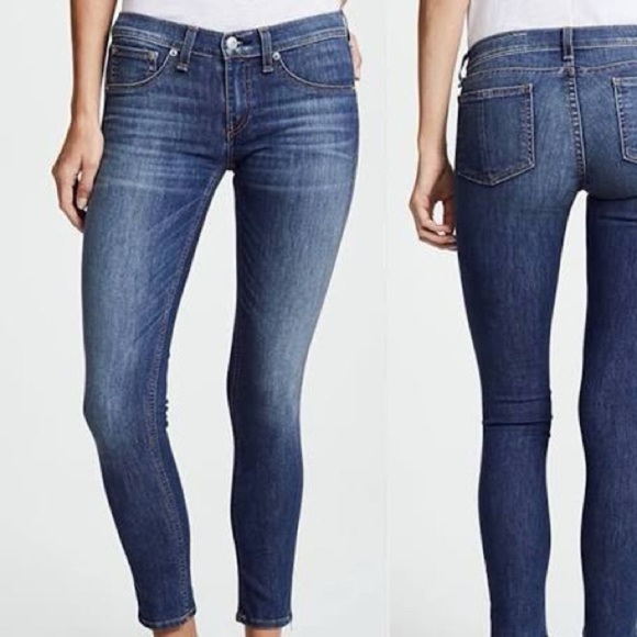 rag & bone Capri Ankle Jeans in Rae (J3) - Picture 3 of 7